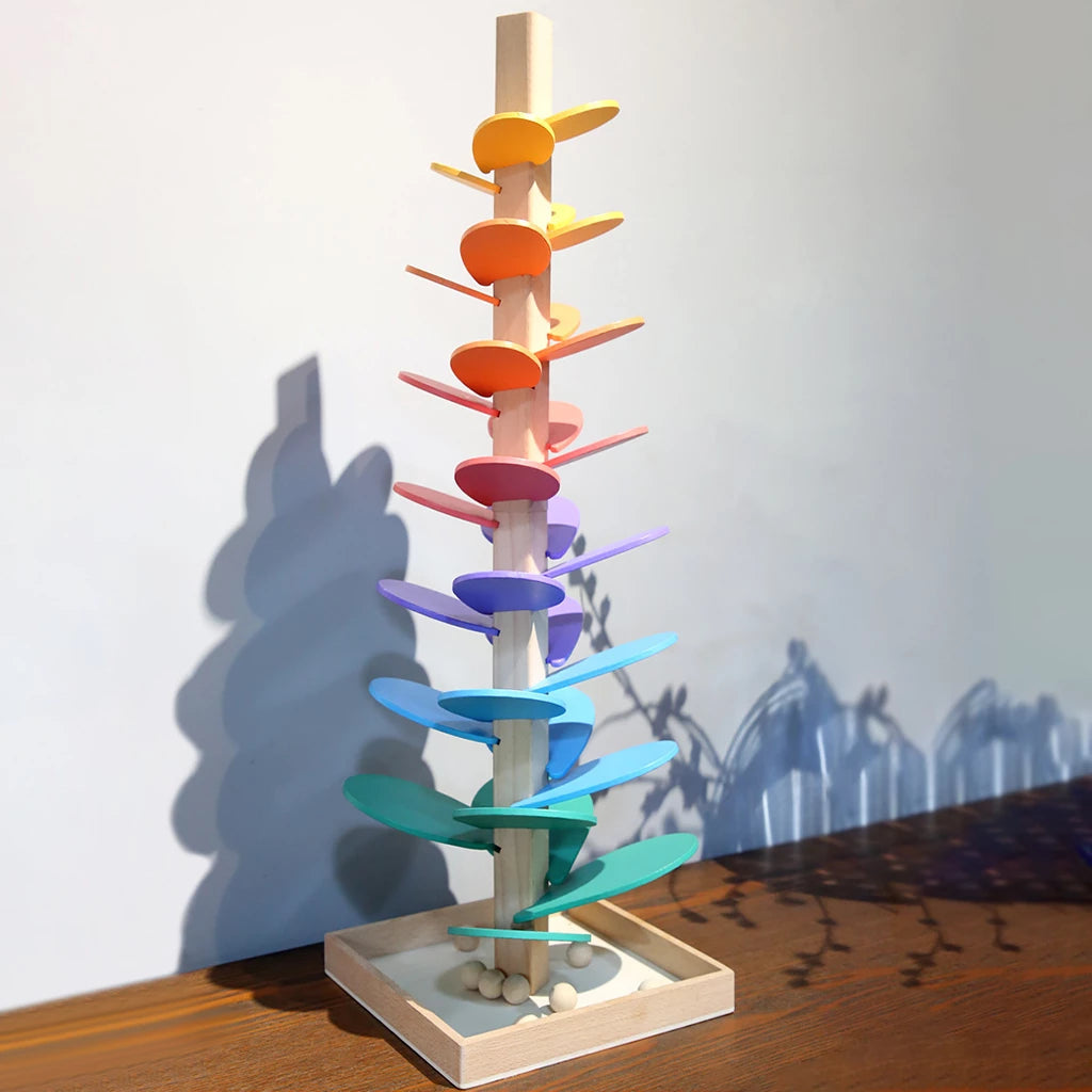 Rainbow Sound Tower for Sensory Play and Interaction 6