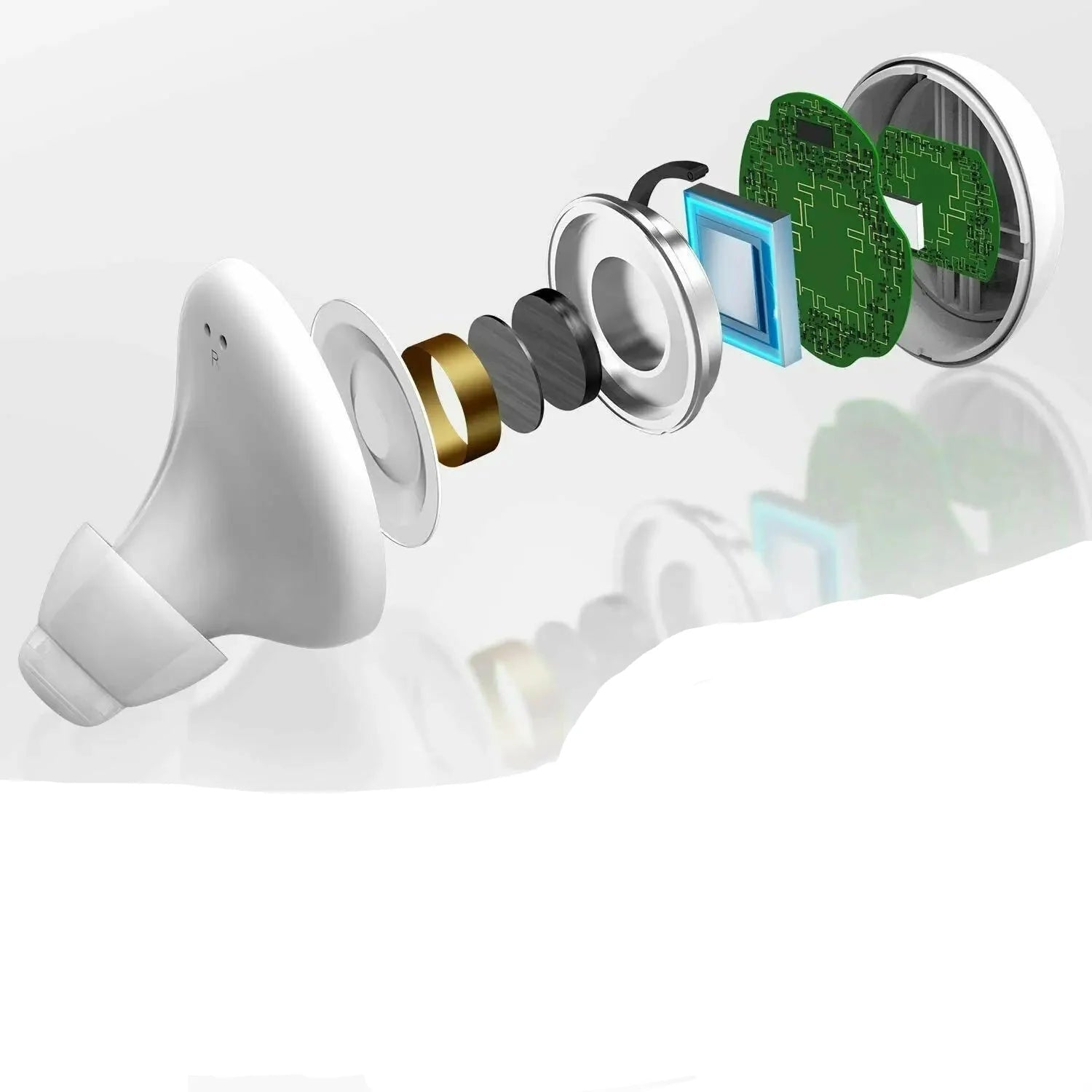 Rechargeable Hearing Aids – Compact Design with Adjustable Settings and Multiple Listening Modes 0