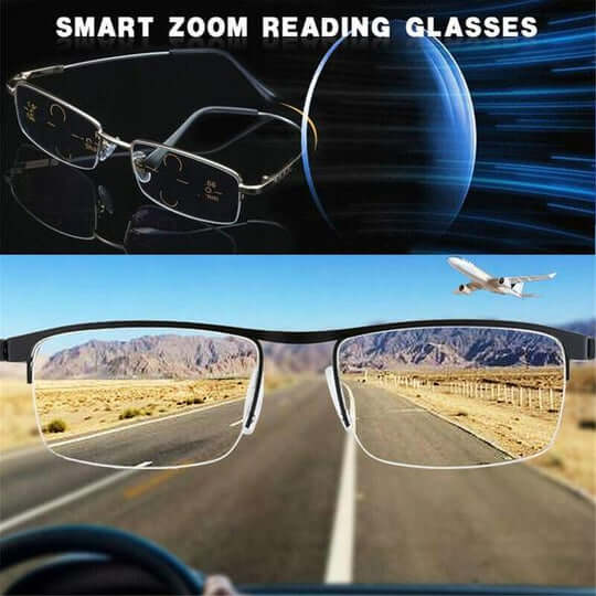 Smart German Progressive Glasses – Multifocal Intelligent Reading & Distance Eyewear 5