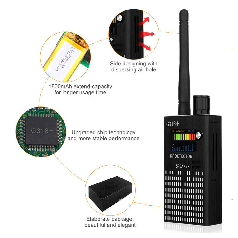 SpyFinder Pro | Hidden Camera & GPS Signal Detector for Ultimate Privacy Protection 5
