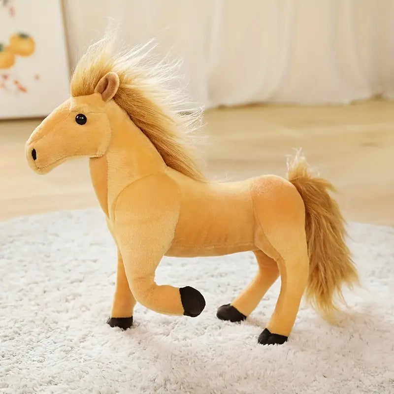 StableBuddy | Soft Plush Horse Toy for Kids 4