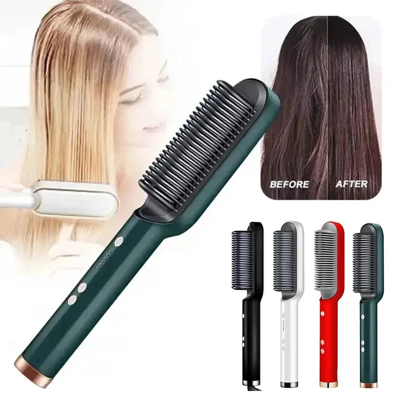 WavePro - 2-in-1 Straightening & Curling Brush 1