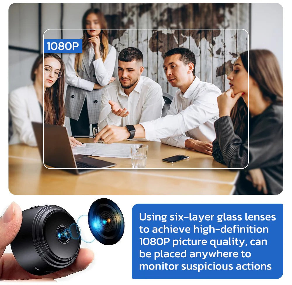 SafeView 160 – Wireless HD Home Camera with Night Vision & Extended Battery